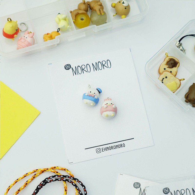 Donald and Daisy Charms