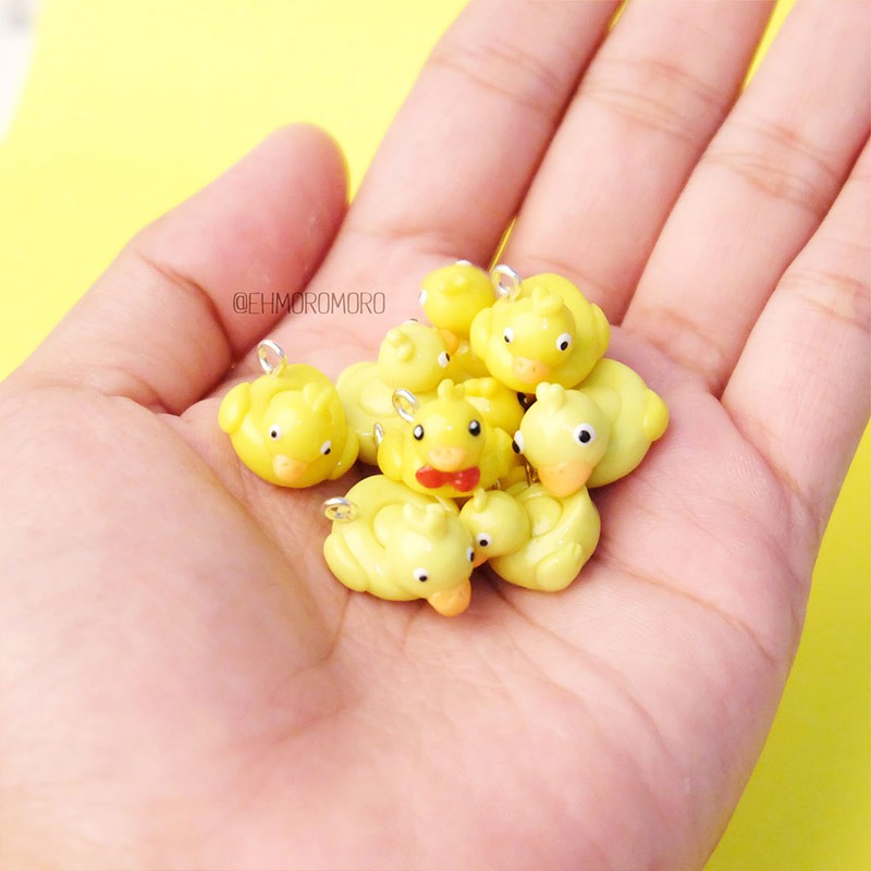 Cute Rubber Duck Charms