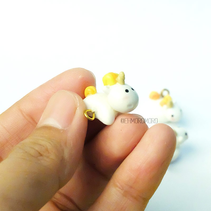 Tiny Unicorn Charms