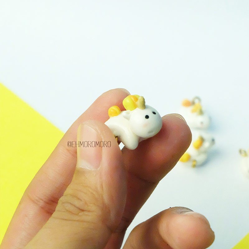 Tiny Unicorn Charms
